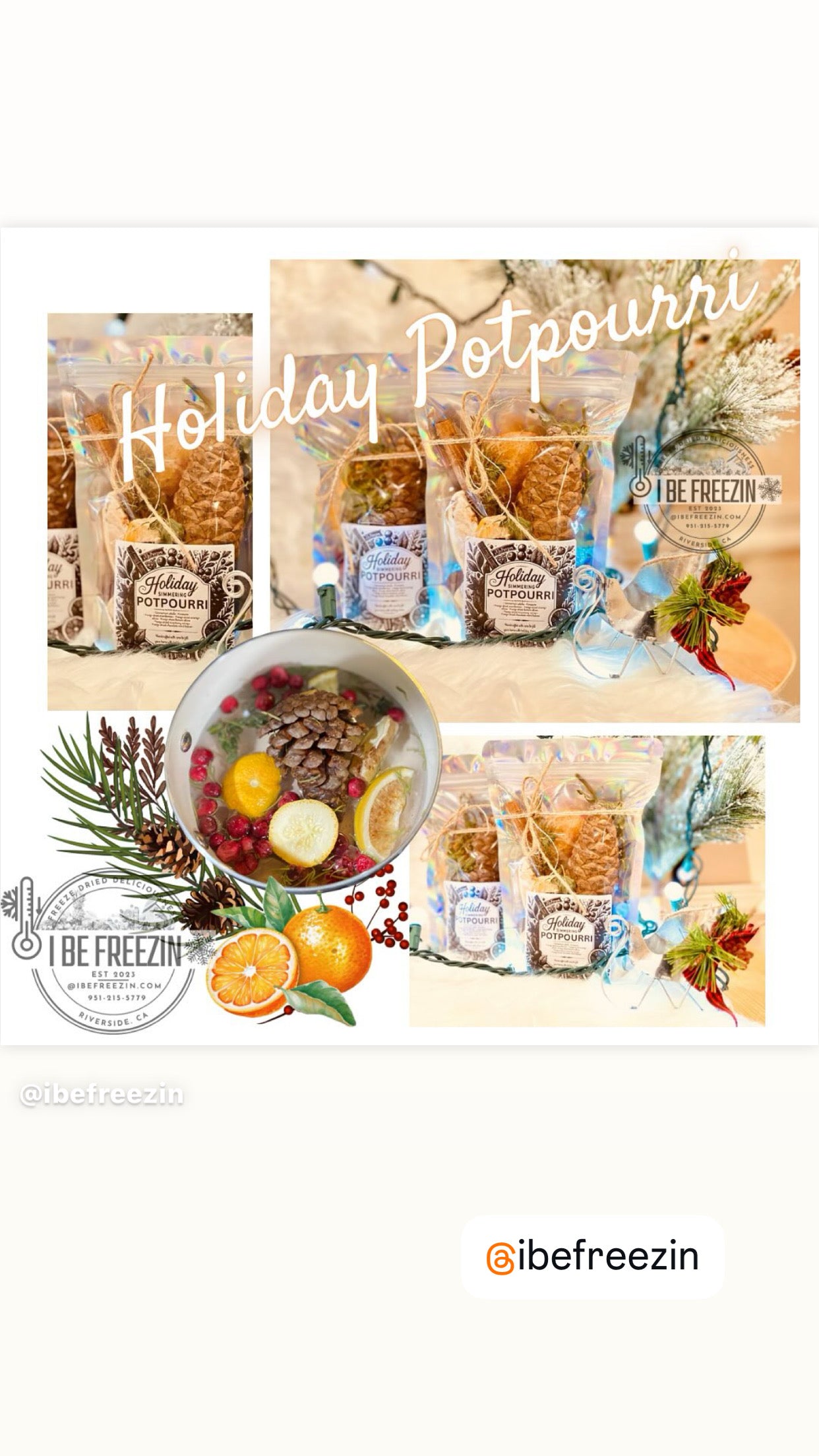 Holiday Citrus Potpourri